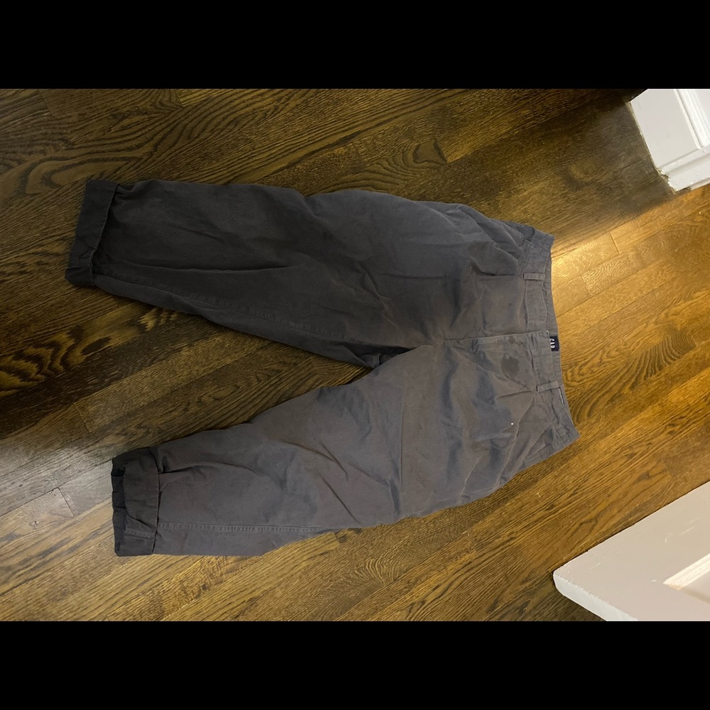 Gap Dark Grey High Waisted Trousers